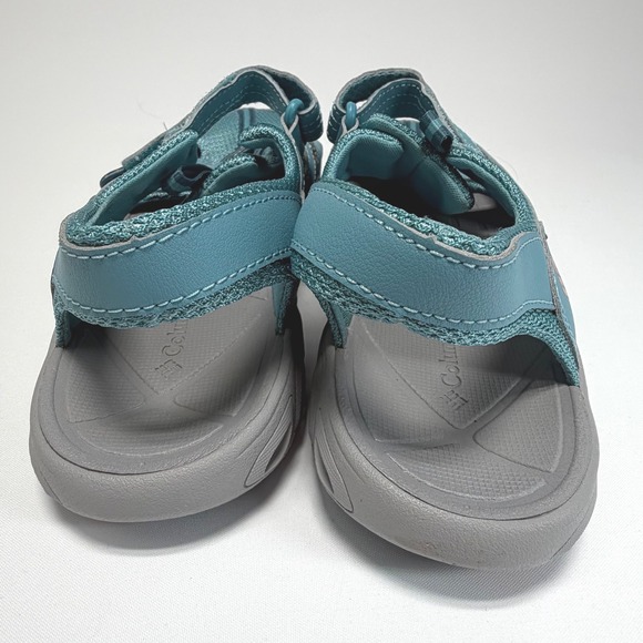 Columbia Women's Sport Sandals Size 7 Teal Closed Toe Hiking Trail‎ BY2082 - Picture 4 of 7